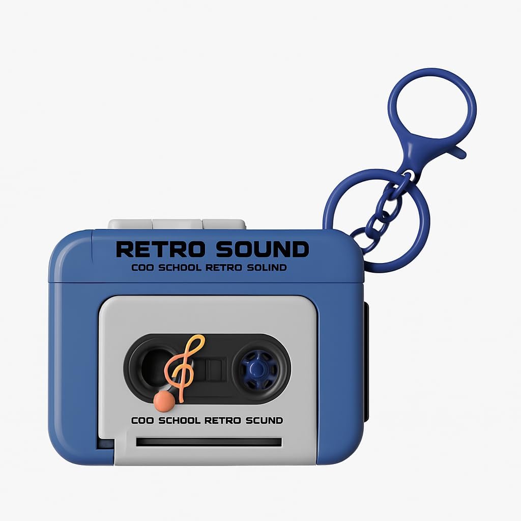 Retro Sound Keychain