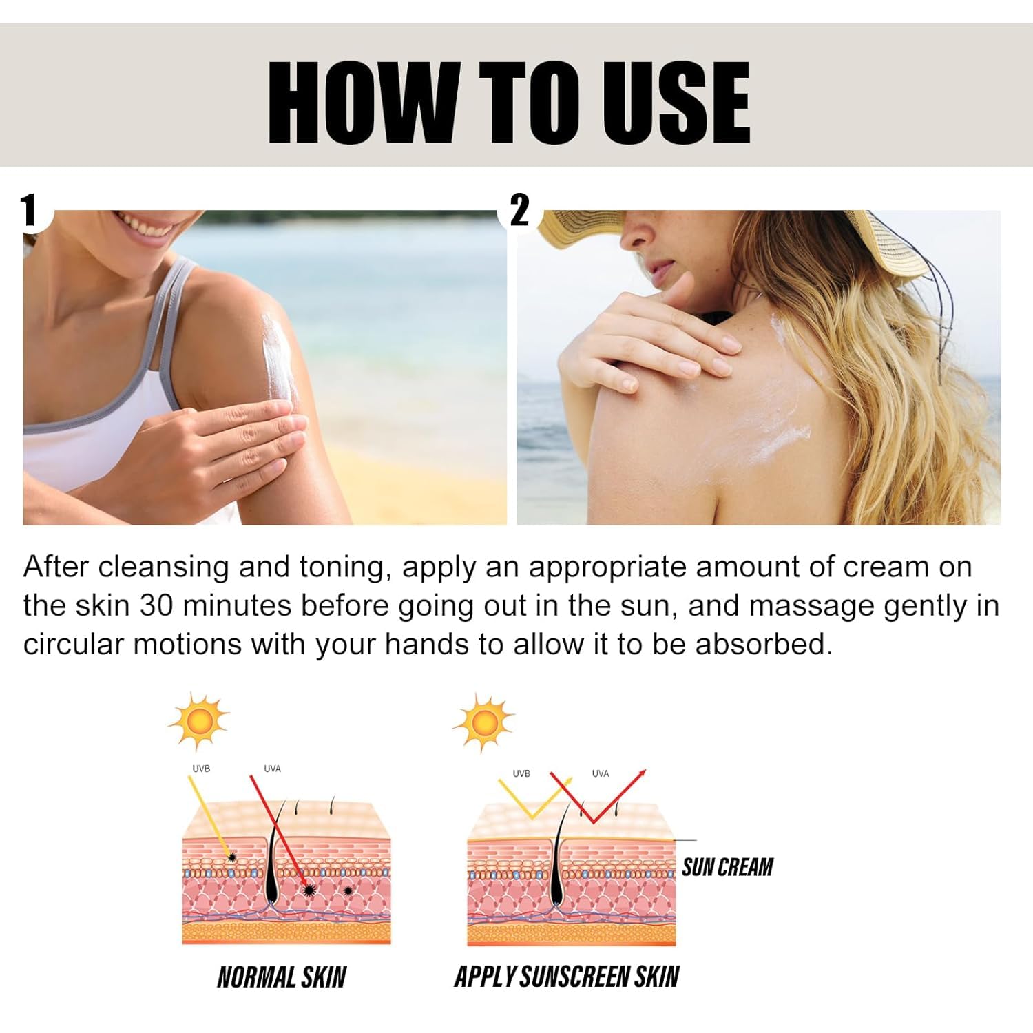 Peach Jo Cream  Korean Sunscreen